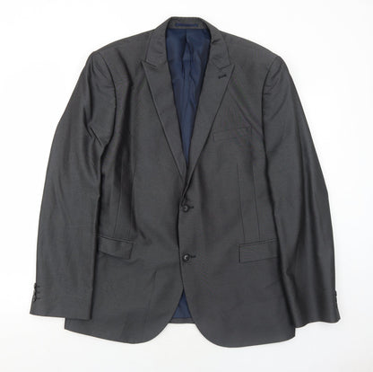 Mens UK Size 46 NEXT Regular Grey Suit Jacket