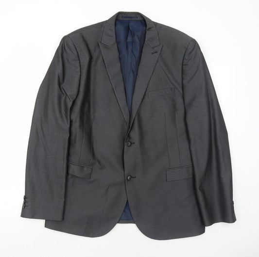 Mens UK Size 46 NEXT Regular Grey Suit Jacket