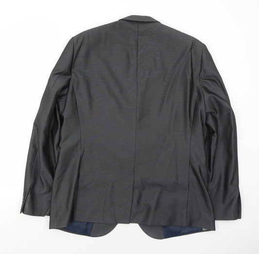 Mens UK Size 46 NEXT Regular Grey Suit Jacket