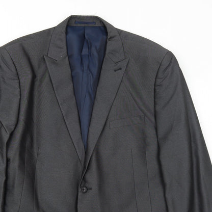 Mens UK Size 46 NEXT Regular Grey Suit Jacket