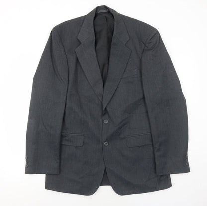 Mens UK Size 40 Scott International Regular Grey Suit Jacket