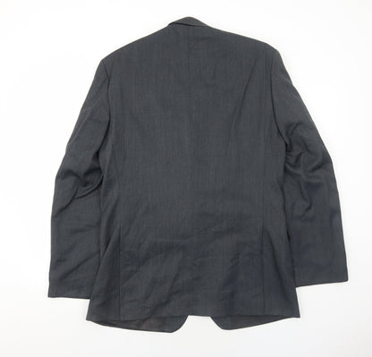 Mens UK Size 40 Scott International Regular Grey Suit Jacket