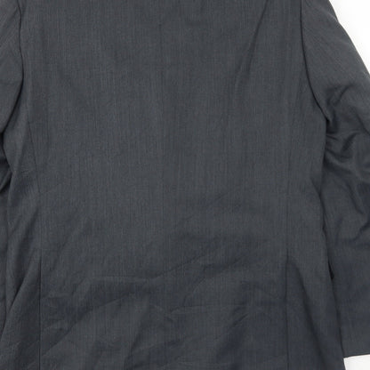 Mens UK Size 40 Scott International Regular Grey Suit Jacket