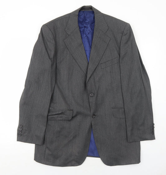 Mens UK Size 40 Marks and Spencer Regular Grey Suit Jacket