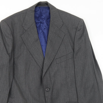Mens UK Size 40 Marks and Spencer Regular Grey Suit Jacket