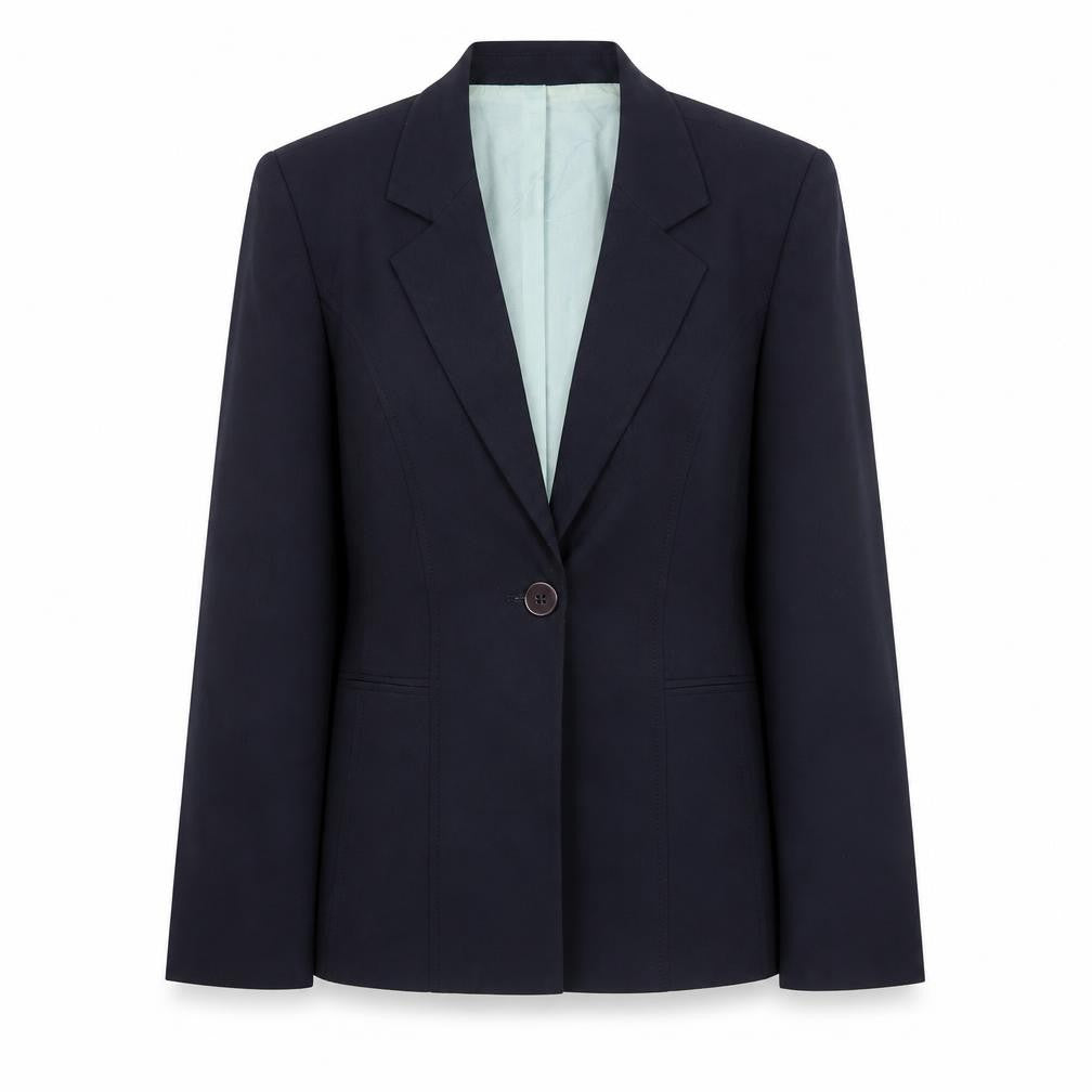 Womens UK Size 14 BHS Regular Blue Suit Jacket