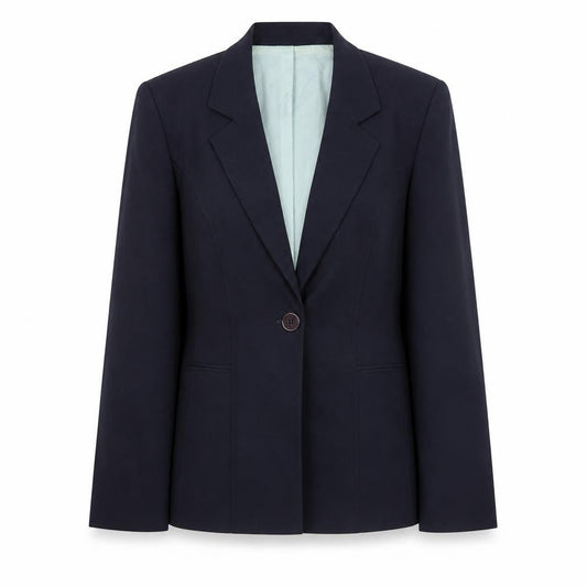 Womens UK Size 14 BHS Regular Blue Suit Jacket