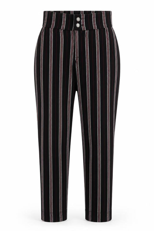 Womens UK Size XS Hollister Regular Fit Tapered Black Jeans