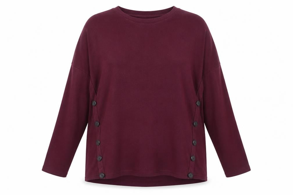 Womens UK Size 12 New Look Purple Pullover Jumper