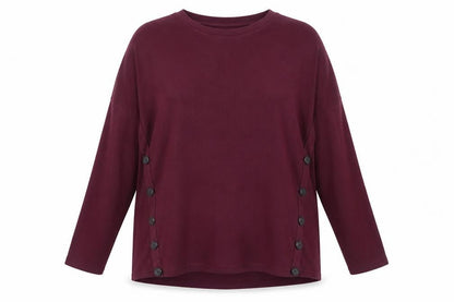 Womens UK Size 12 New Look Purple Pullover Jumper