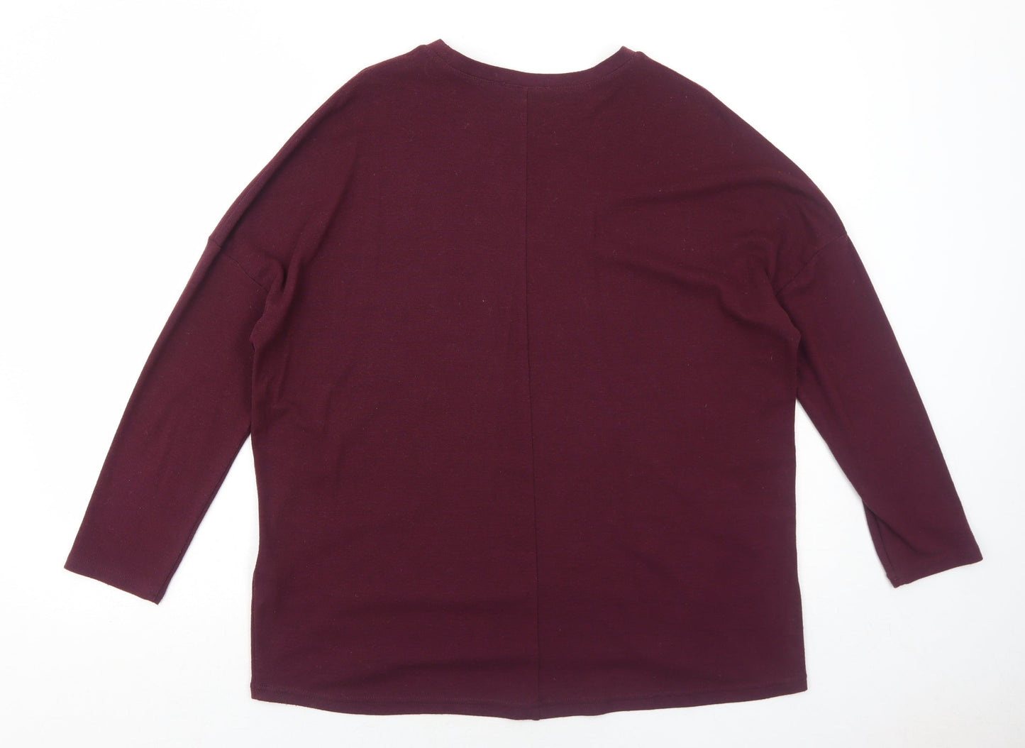 Womens UK Size 12 New Look Purple Pullover Jumper