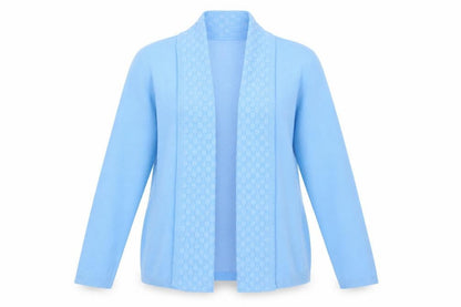 Womens UK Size M Insight Blue Cardigan Jumper