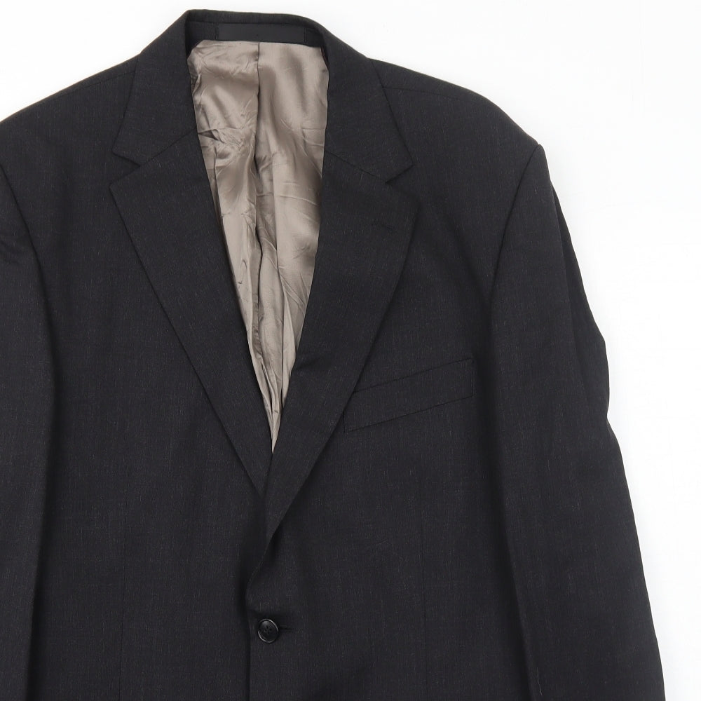 Mens UK Size 42 Marks and Spencer Regular Grey Suit Jacket