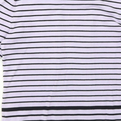 Womens UK Size 10 M&Co Purple Pullover Jumper