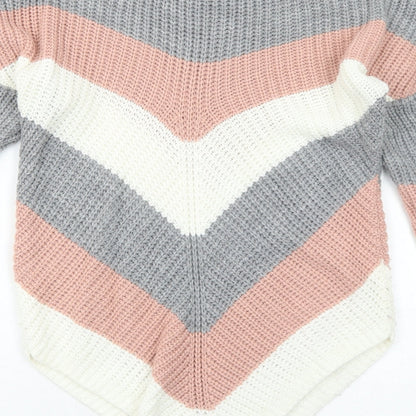 Womens UK Size S Select Grey Pullover Jumper