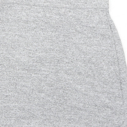 Gap Womens Grey Polyester A-Line Skirt Size 2XS
