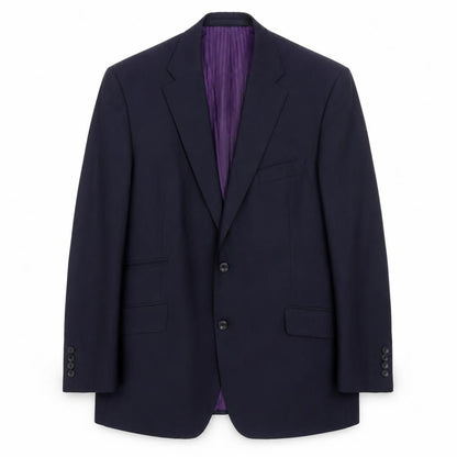 Mens UK Size 42 Marks and Spencer Regular Blue Suit Jacket