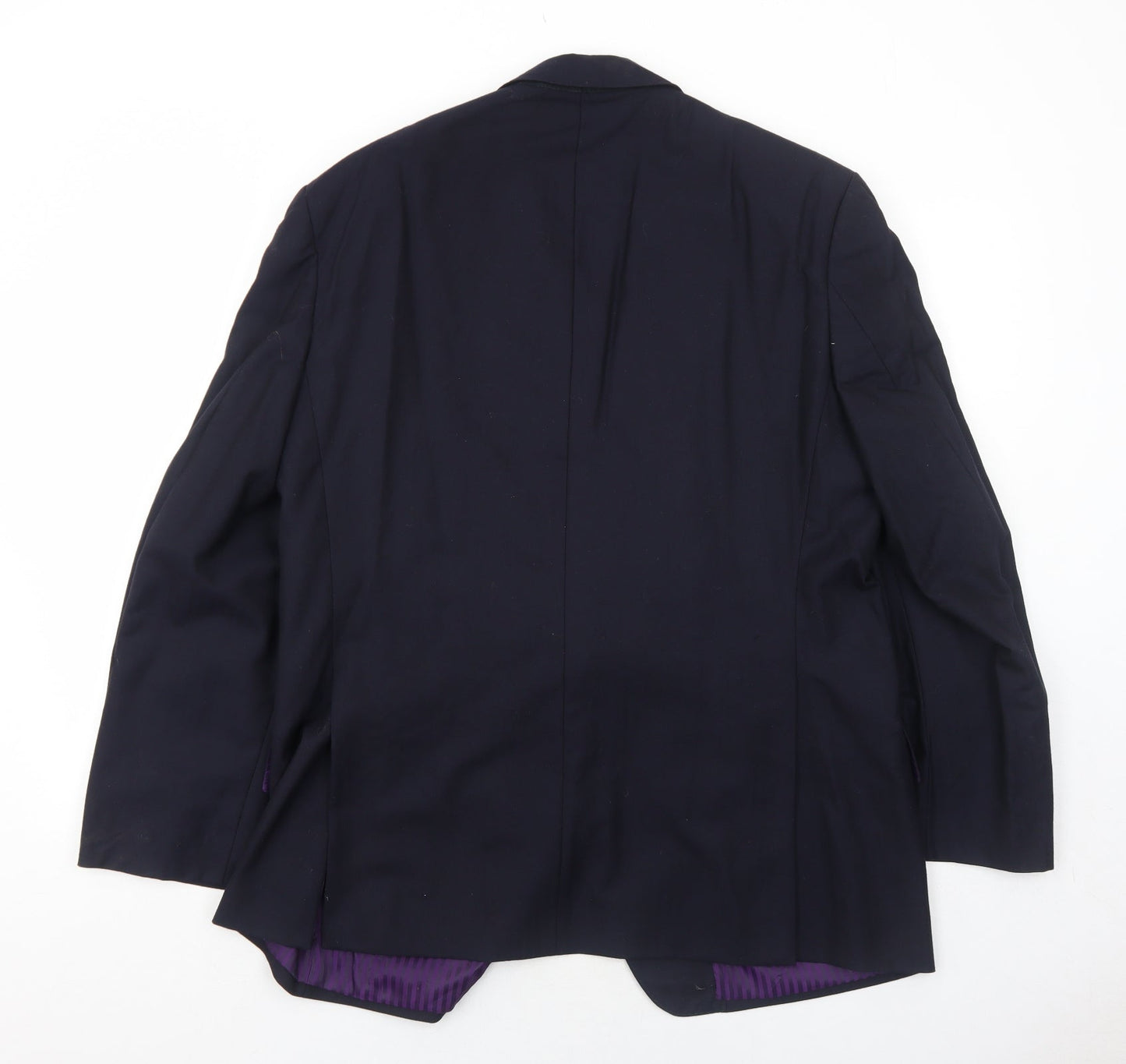 Mens UK Size 42 Marks and Spencer Regular Blue Suit Jacket