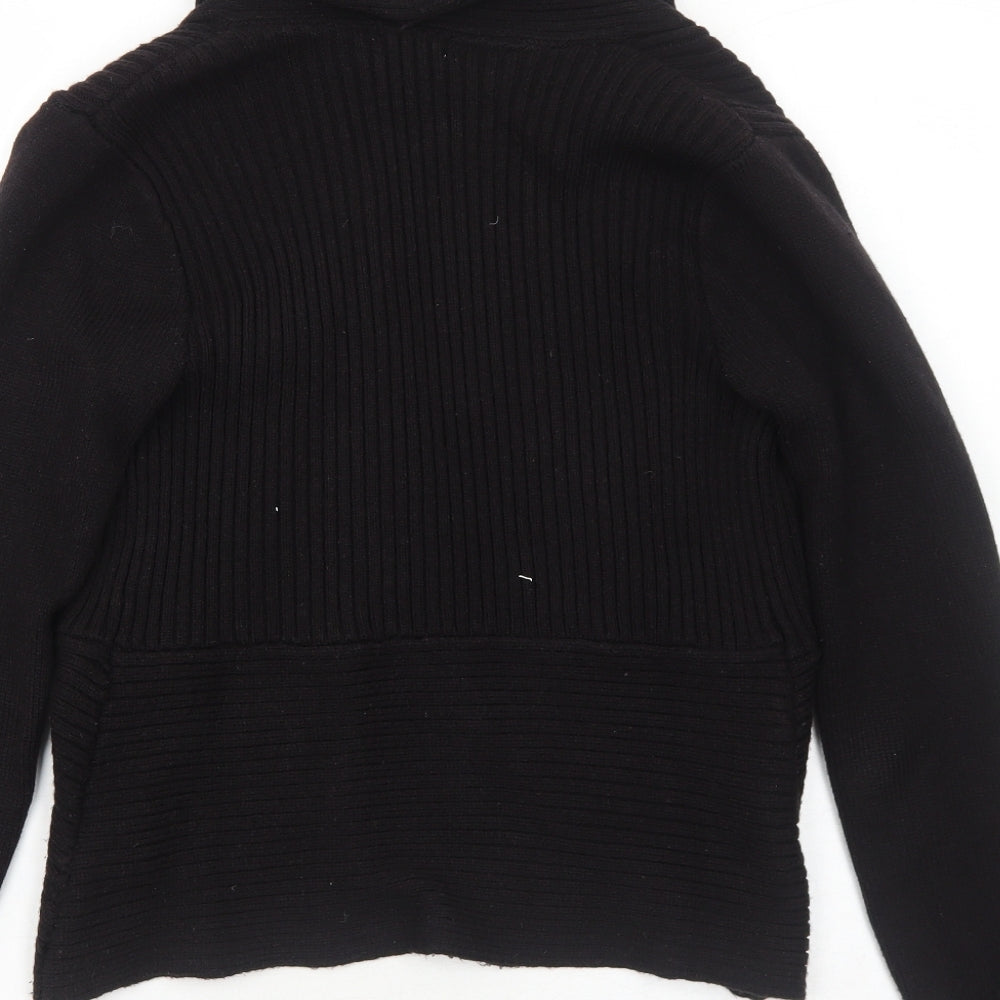 Womens UK Size S H&M Black Pullover Jumper