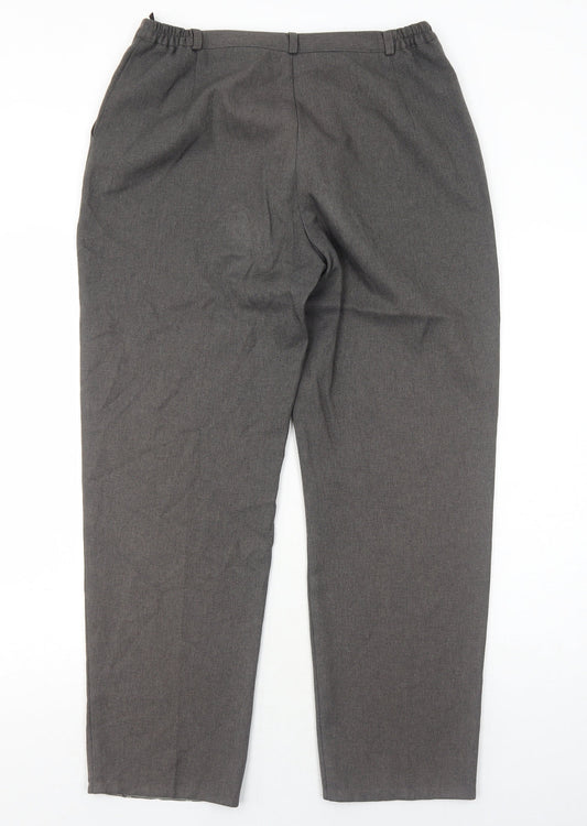 Womens UK Size 16 EWM Regular Fit  Grey Trousers