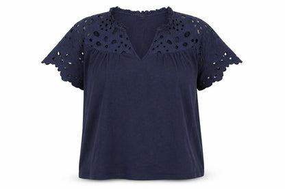 Womens UK Size 12 Julipa Blue Basic Blouse