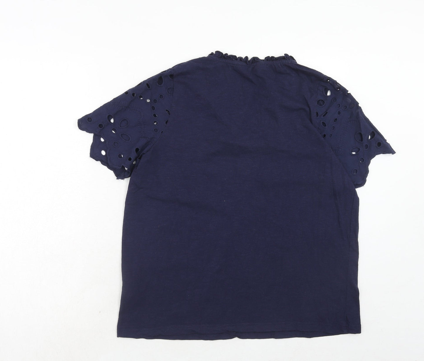 Womens UK Size 12 Julipa Blue Basic Blouse