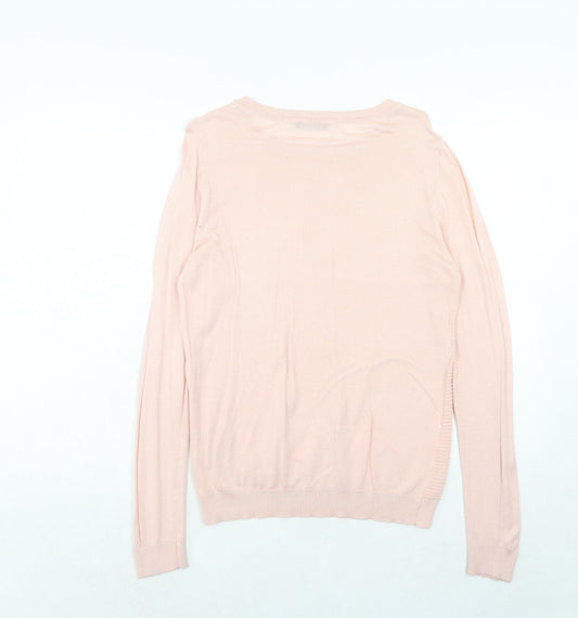 Womens UK Size M Select Pink Pullover Jumper