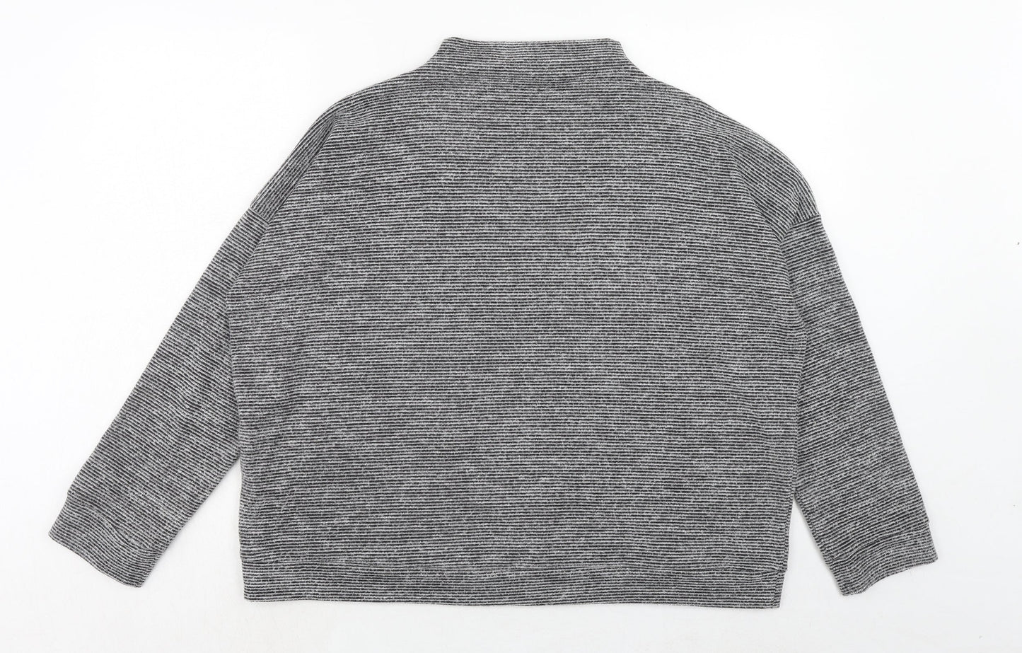 Womens UK Size L New Look Grey Pullover Jumper