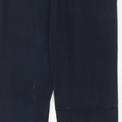 Yessica Womens Blue Cotton Skinny Jeans Size 8 Regular Zip