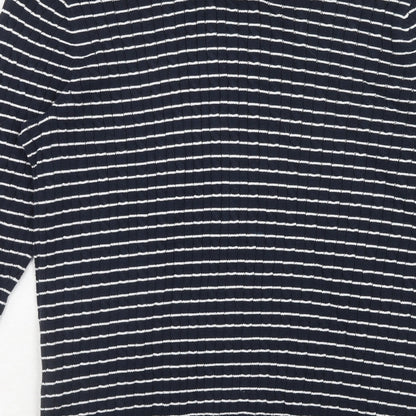 Womens UK Size L Jones New York Blue Pullover Jumper