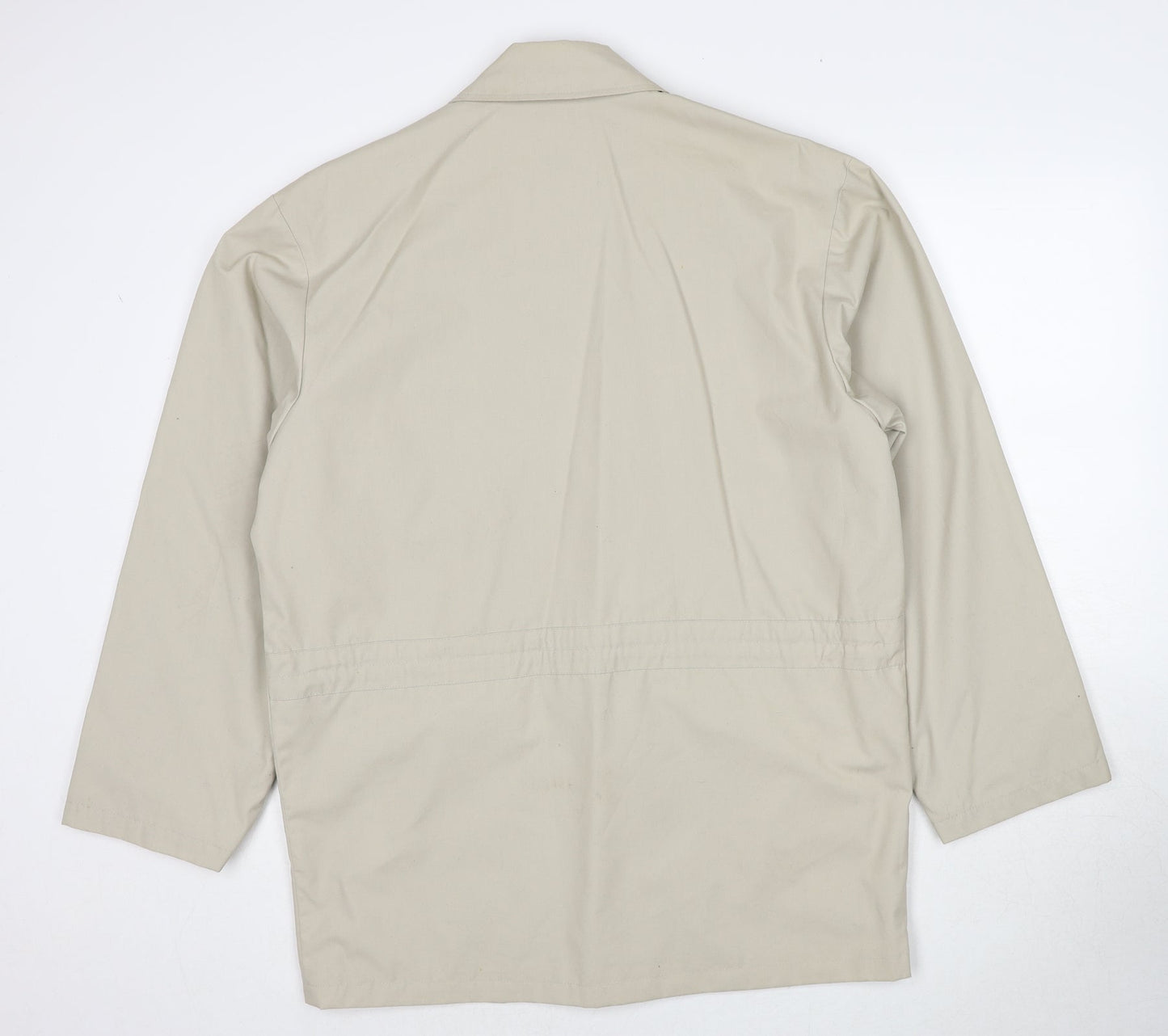 Aldon Mens Beige Jacket Size S Zip