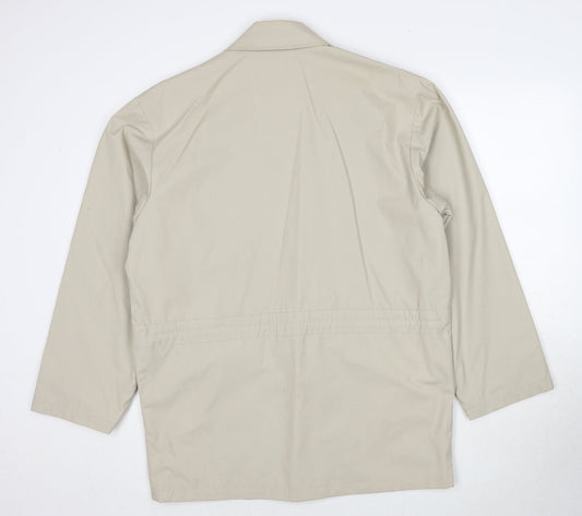 Aldon Mens Beige Jacket Size S Zip
