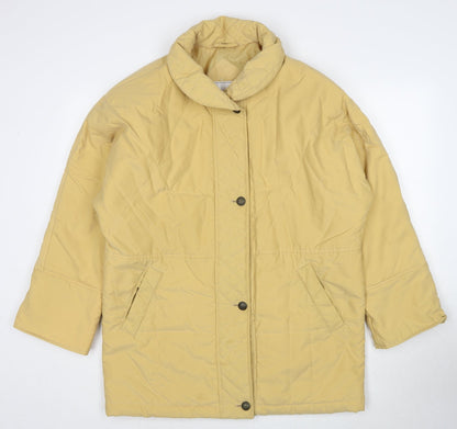 First Avenue Womens Beige Jacket Size 14 Zip