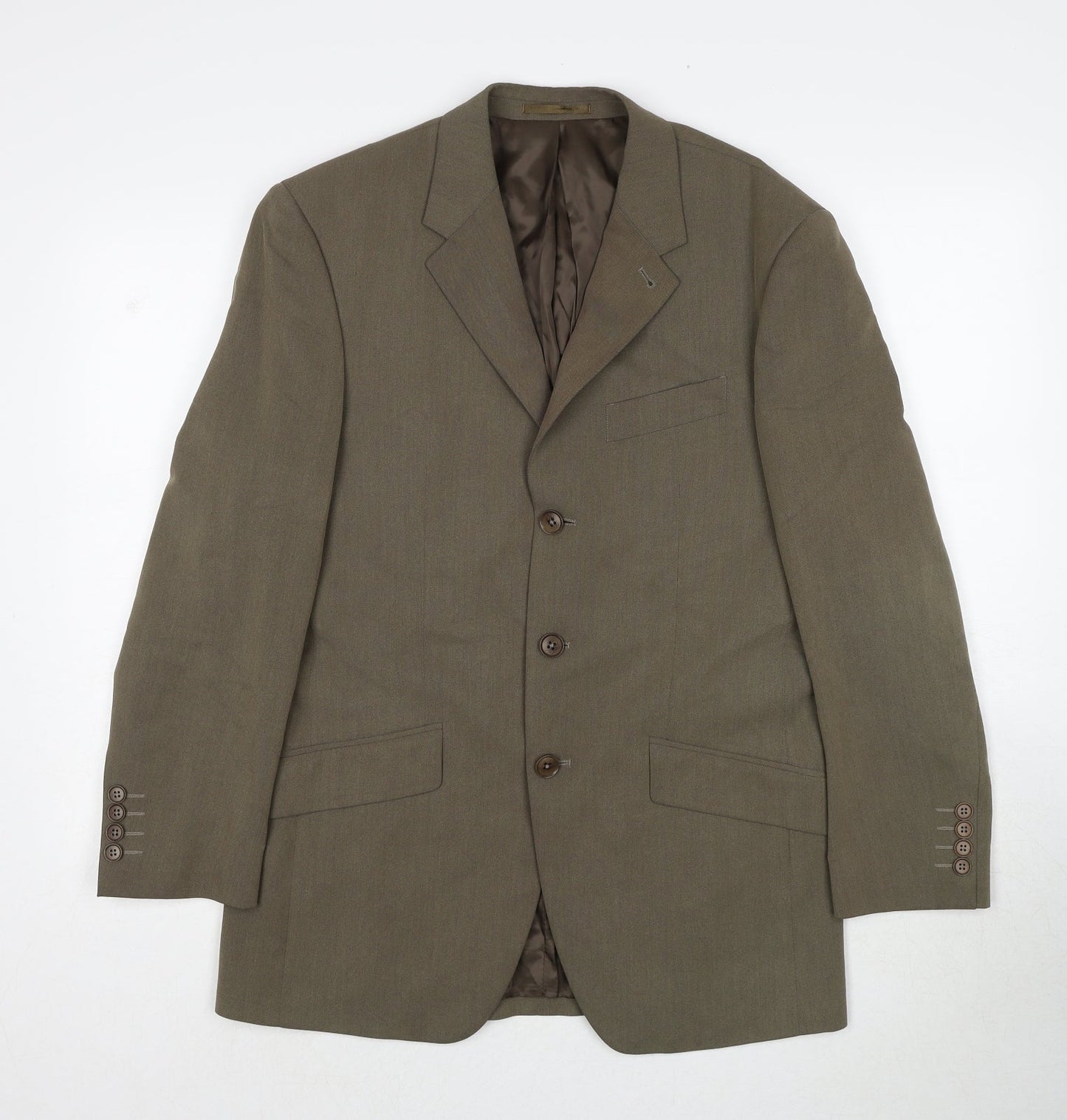 Mens UK Size 38 NEXT Regular Beige Suit Jacket