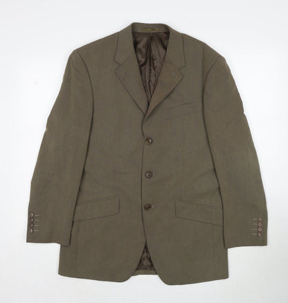 Mens UK Size 38 NEXT Regular Beige Suit Jacket
