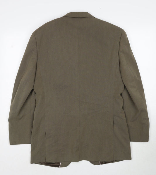 Mens UK Size 38 NEXT Regular Beige Suit Jacket
