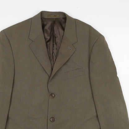 Mens UK Size 38 NEXT Regular Beige Suit Jacket