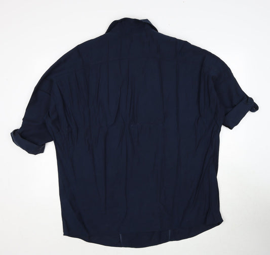 Womens UK Size 14 Marks and Spencer Blue Jacket