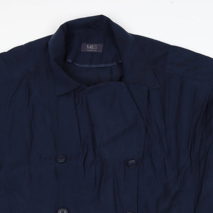 Womens UK Size 14 Marks and Spencer Blue Jacket