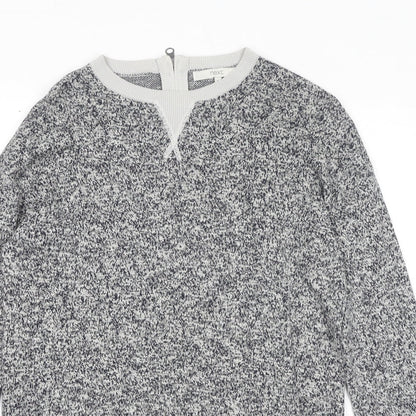 Womens UK Size 10 NEXT Grey Pullover Jumper