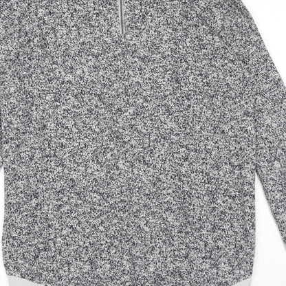 Womens UK Size 10 NEXT Grey Pullover Jumper