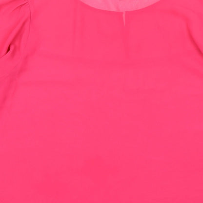 Womens UK Size L Gap Pink Basic Blouse