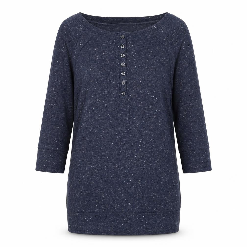 Womens UK Size 8 Divided by H&M Blue Basic Blouse