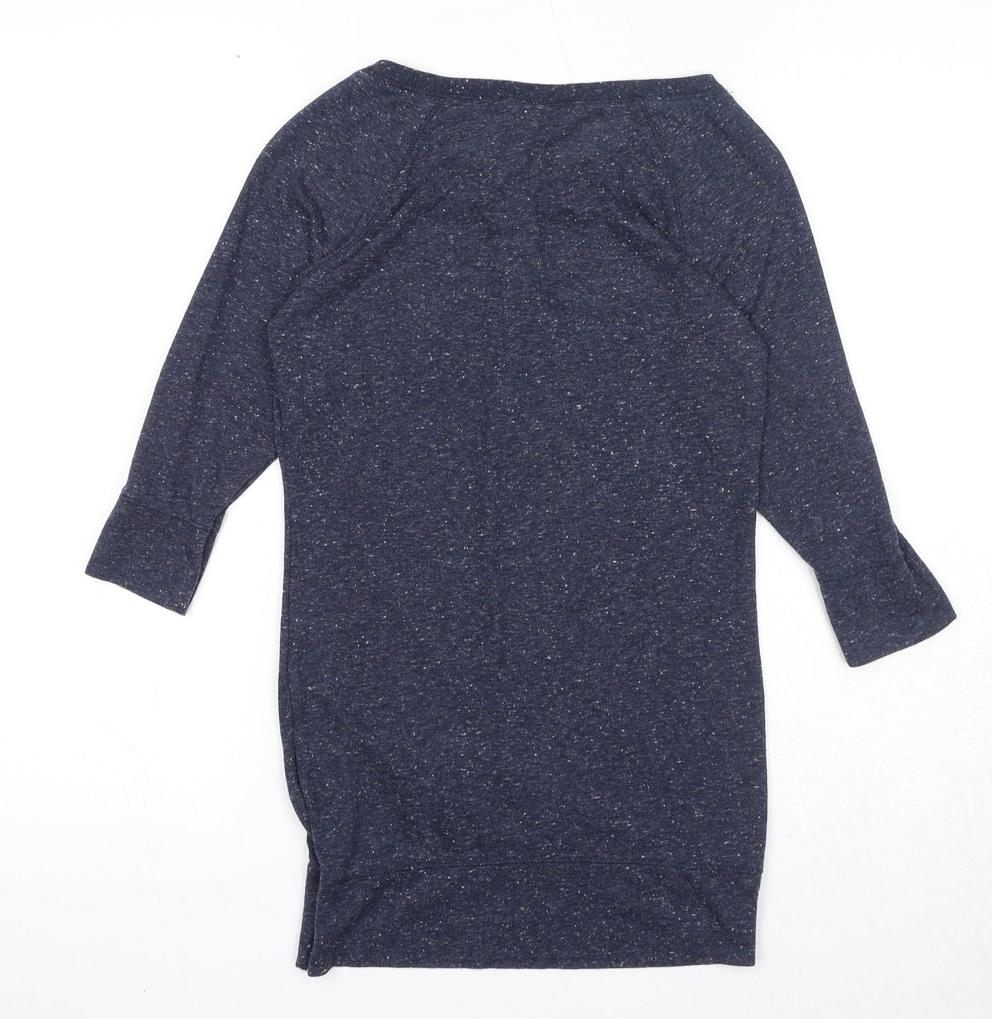 Womens UK Size 8 Divided by H&M Blue Basic Blouse
