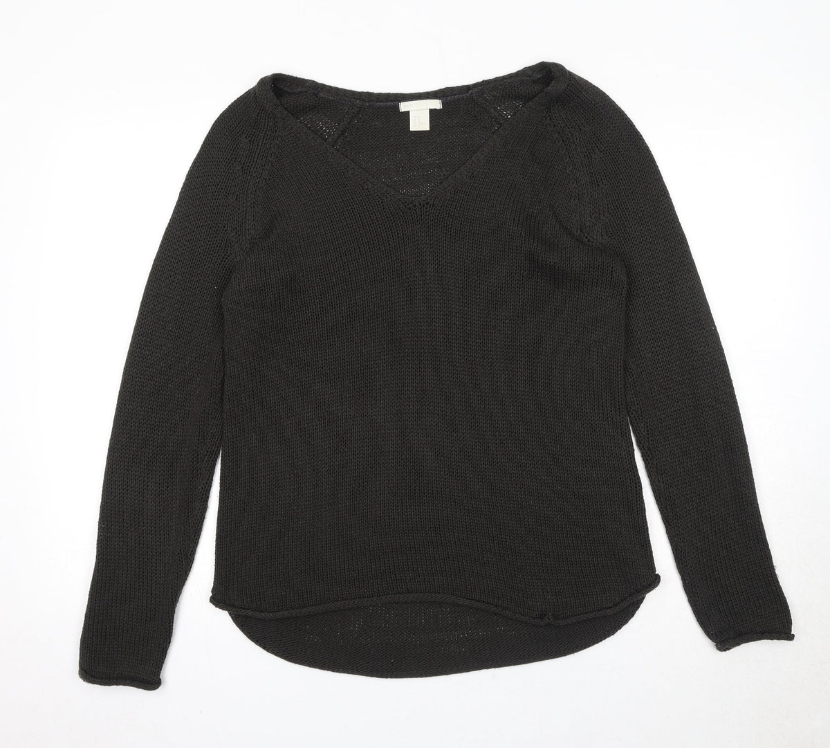 Womens UK Size M H&M Brown Pullover Jumper