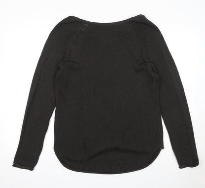 Womens UK Size M H&M Brown Pullover Jumper