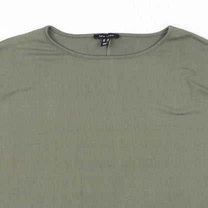 Womens UK Size M New Look Green Pullover Jumper