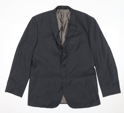 Mens UK Size 42 NEXT Regular Black Suit Jacket