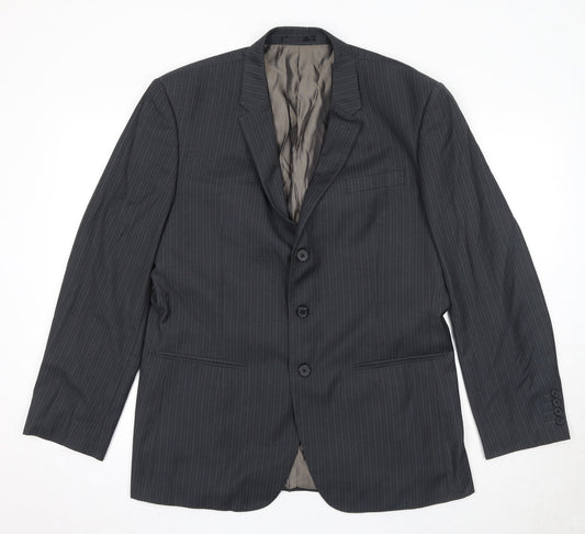 Mens UK Size 42 NEXT Regular Black Suit Jacket