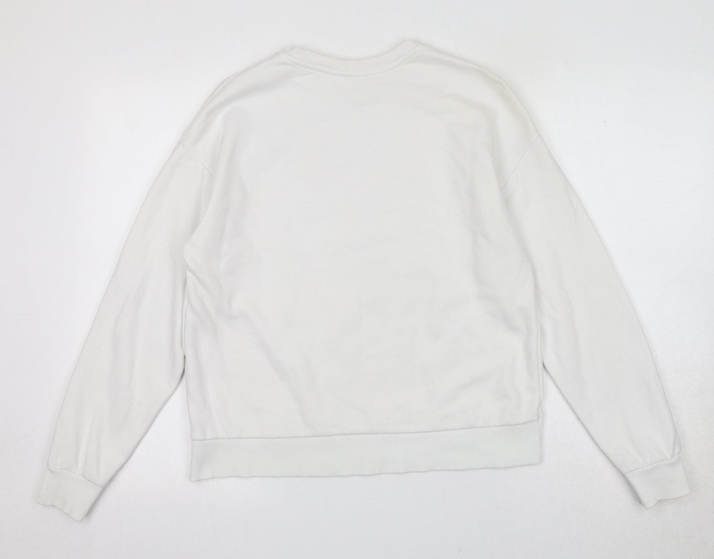 Womens UK Size 6 Disney White Pullover Sweatshirt